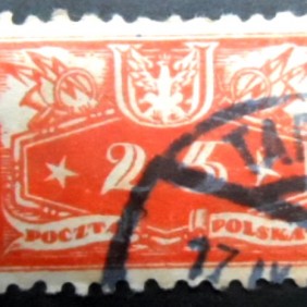 1920 - Face Value below Coat of Arms 25