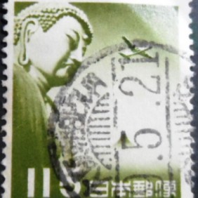1953 - Great Buddha of Kamakura Olive green