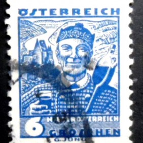 1935 - Vintner from Wachau Lower Austria