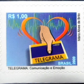 2010 - Telegrama azul