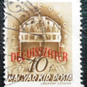 1941 - Dél visszatér overprint 10