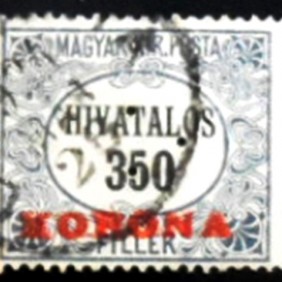 1923 - Official Stamp 350