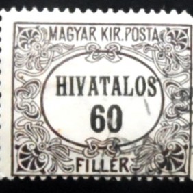 1921 - Official Stamp 60