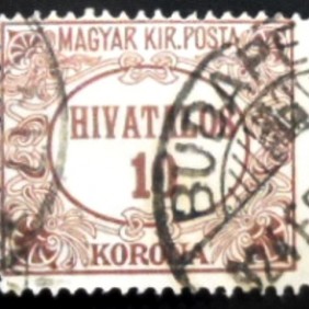 1922 - Official Stamp 10