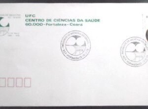Envelope Comemorativo de 1978 Centro de Ciências da Saúde CE