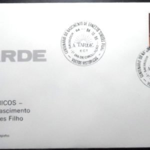 FDC oficial nº 405 Ernesto Simões Filho