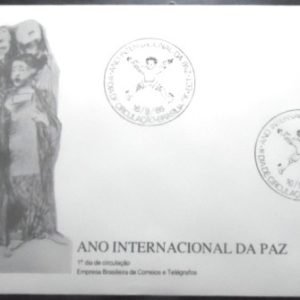 FDC oficial nº 403 Ano Internacional da Paz