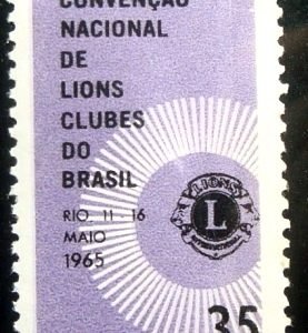 Selo postal Comemorativo do Brasil de 1965 - C 527 M