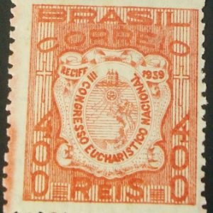 Selo postal comemorativo do Brasil de 1939 - C 137 M