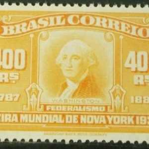 Selo postal comemorativo do Brasil de 1939 - C 139 M