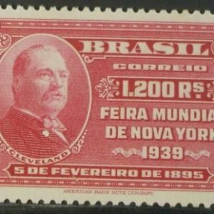 Selo comemorativo do Brasil de 1939 - C 141 M