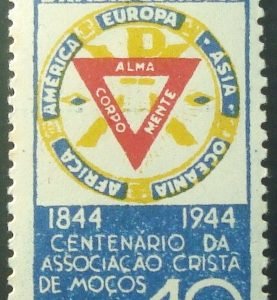 Selo postal de 1944 ACM