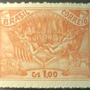 Selo postal Comemorativo do Brasil de 1945 - C 200