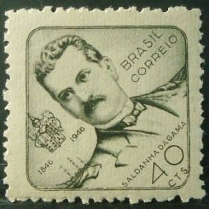 Selo postal Comemorativo do Brasil de 1946 - C 212 M