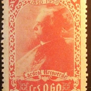Selo postal comemorativo do Brasil de 1950 - C 250