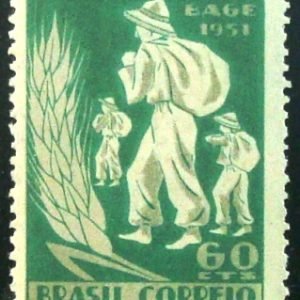 Selo postal comemorativo do Brasil de 1951 - C 272 M