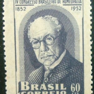 Selo postal comemorativo do Brasil de 1952 - C 277 M