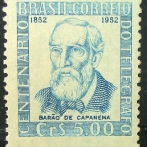 Selo postal comemorativo do Brasil de 1951 - C 279 M