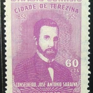 Selo postal comemorativo do Brasil de 1951 - C 283 M