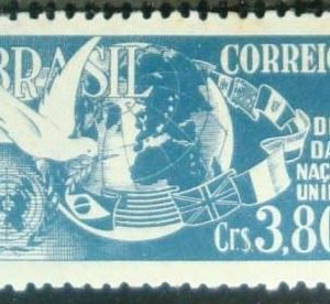 Selo postal comemorativo do Brasil de 1951 - C 286 M