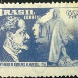 Selo postal comemorativo do Brasil de 1952 - C 289 M