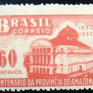 Selo postal comemorativo do Brasil de 1950 - C 257 M