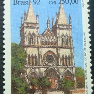 Selo postal Comemorativo do Brasil de 1992 - C 1771