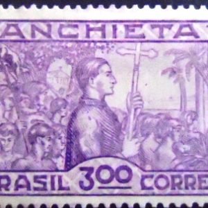 Selo postal comemorativo do Brasil de 1934 C 75