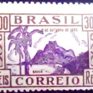 Selo postal comemorativo do Brasil de 1933 - C 97 M