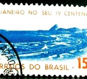 Selo postal do Brasil de 1964 Flamengo - C 515 NCC