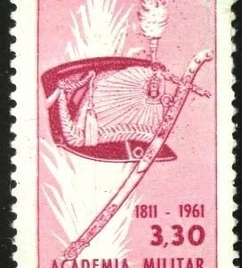 Selo postal do Brasil de 1961 Agulhas Negras 3,30