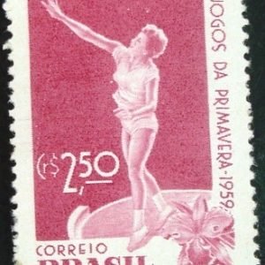 Selo postal de 1959 Jogos da Primavera