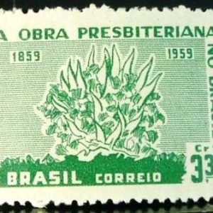Selo postal de 1959 Obra Presbiteriana