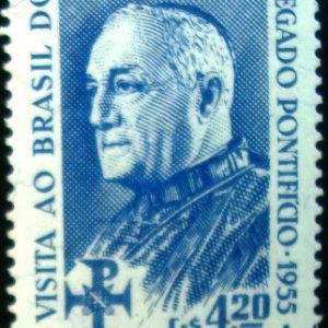 Selo postal comemorativo do Brasil de 1955 - C 367 M