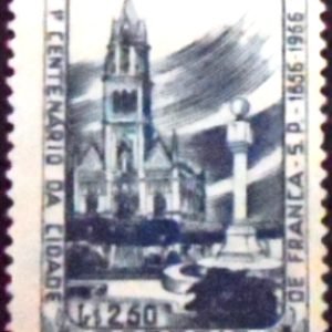 Selo postal comemorativo do Brasil de 1956 - C 379 M