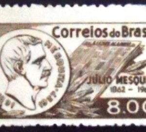 Selo postal Comemorativo do Brasil de 1962 - C 475 M