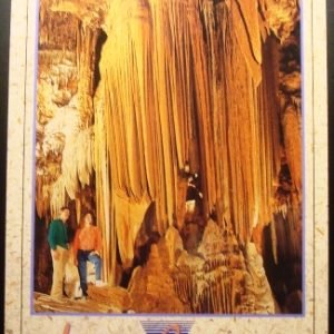 Cartão postal dos Estados Unidos de 1994 Luray Caverns