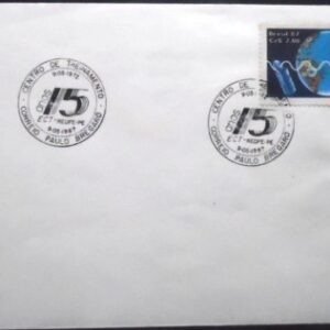Envelope Comemorativo do Brasil de 1987 15 Anos ECT Recife