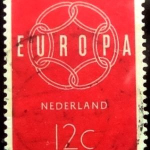 Selo postal da Holanda de 1959 C.E.P.T.- Chain