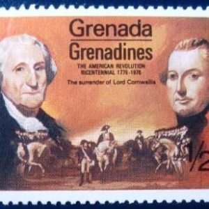 Selo postal de Grenada Grenadines de 1975 Lord Corrnwelis