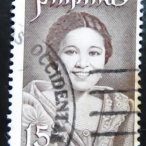 Selo postal das Filipinas de 1973 Josefa Llanes Escoda