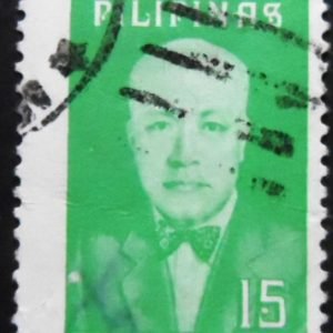 Selo postal das Filipinas de 1975 Rafael Palma y Velasquez