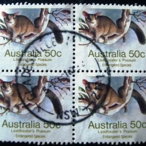 Selo postal da Austrália de 1981 - 7588 U