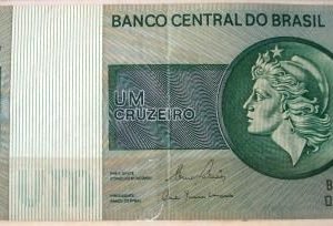 Cédula 1 Cruzeiro Brasil 1980 C 132