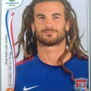 Figurinha 556 X  - Kyle Beckerman volante dos Estados Unidos