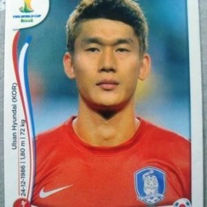 Figurinha 629  - Lee Yong zagueiro da Seleção da Coréia