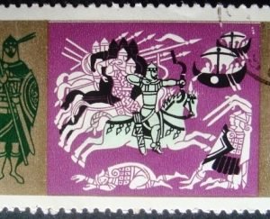 Selo postal comemorativo Bulgaria 1970 - Khan Asparoukh