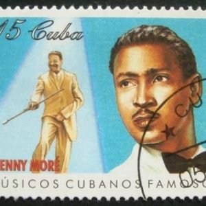 Selo postal de Cuba de 1999 Benny More'