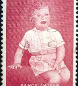 selo semi-postal da Nova Zelandia de 1963 Prince Andrew