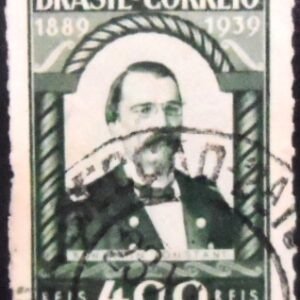 selo postal anunciado 1939 Benjamin Constant U